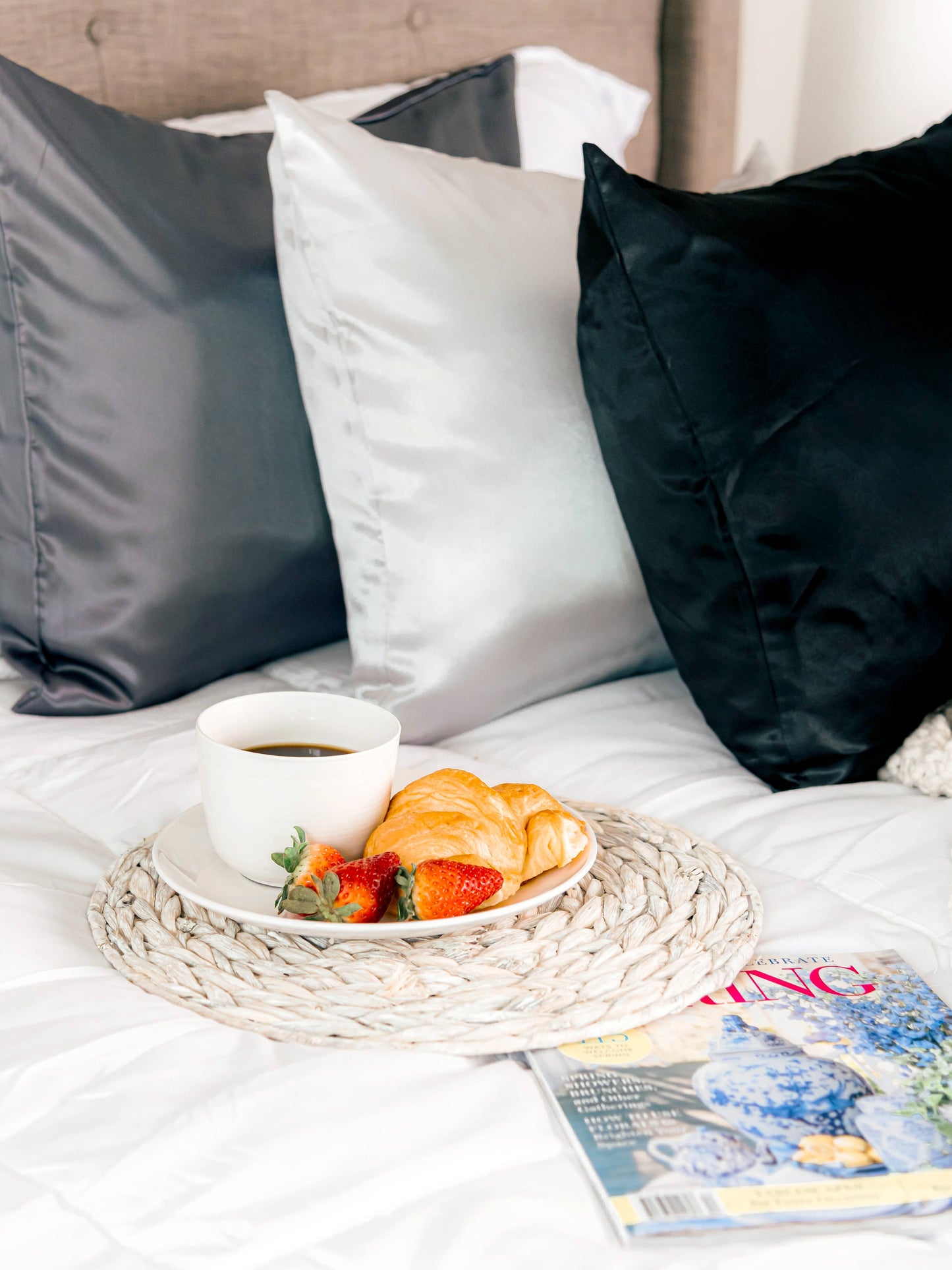 STANDARD/QUEEN Satin Pillowcase -Selfcare Essential, perfect gift