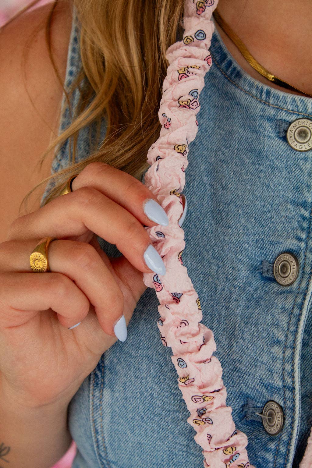 Smiley Lanyard