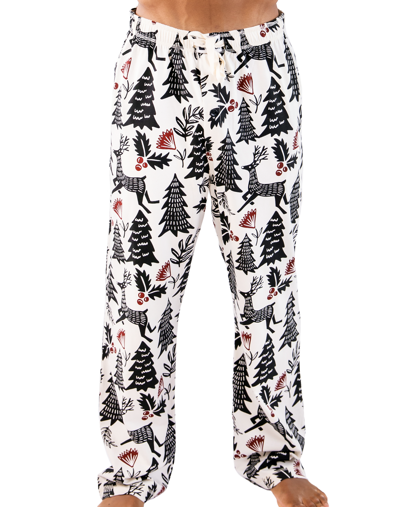 Silent Night Men's PJ Pants