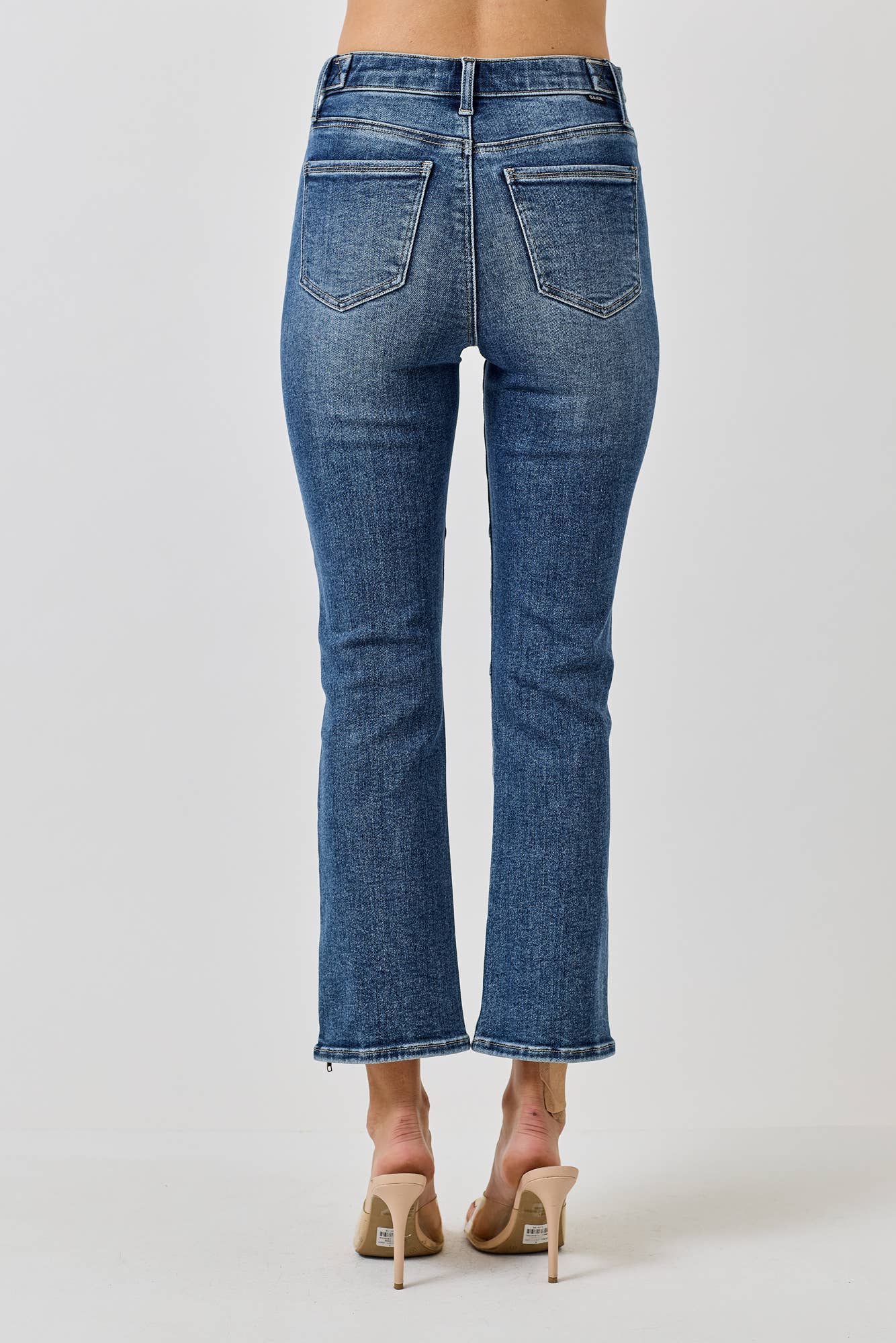 MID RISE SKINNY CROP