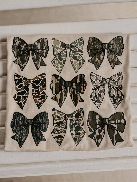 Camo Bows Tee