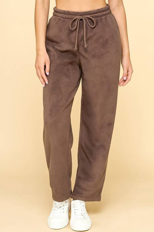 PLUS SIZE COMFORTABLE DRAWSTRING PAJAMA PANTS