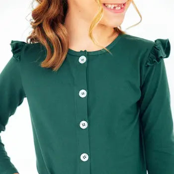 Children's Ruffle Cardigan