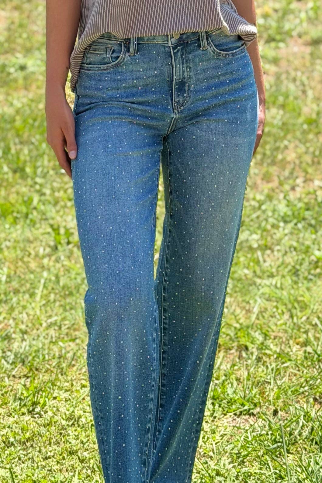 Jazzy Girl Blingy Jeans New
