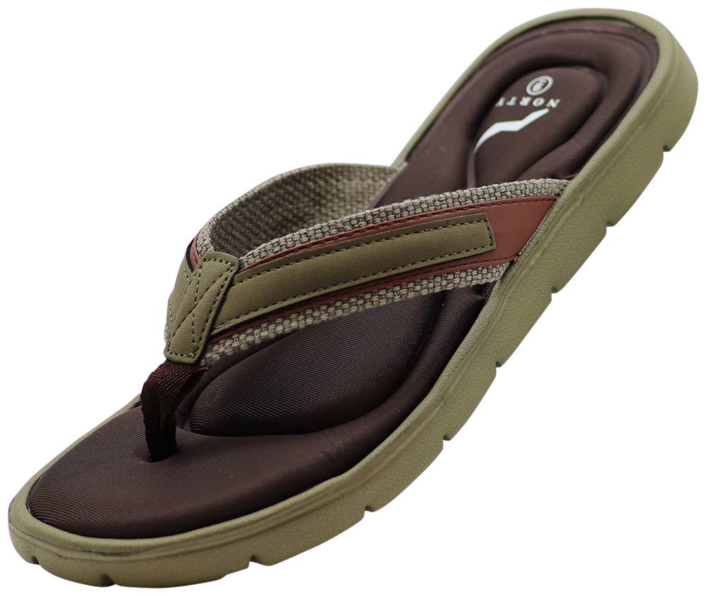 Mens Memory Foam Comfort Sandal