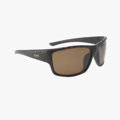 RIDGE TORTOISE Polarized Active Wrap Sunglasses