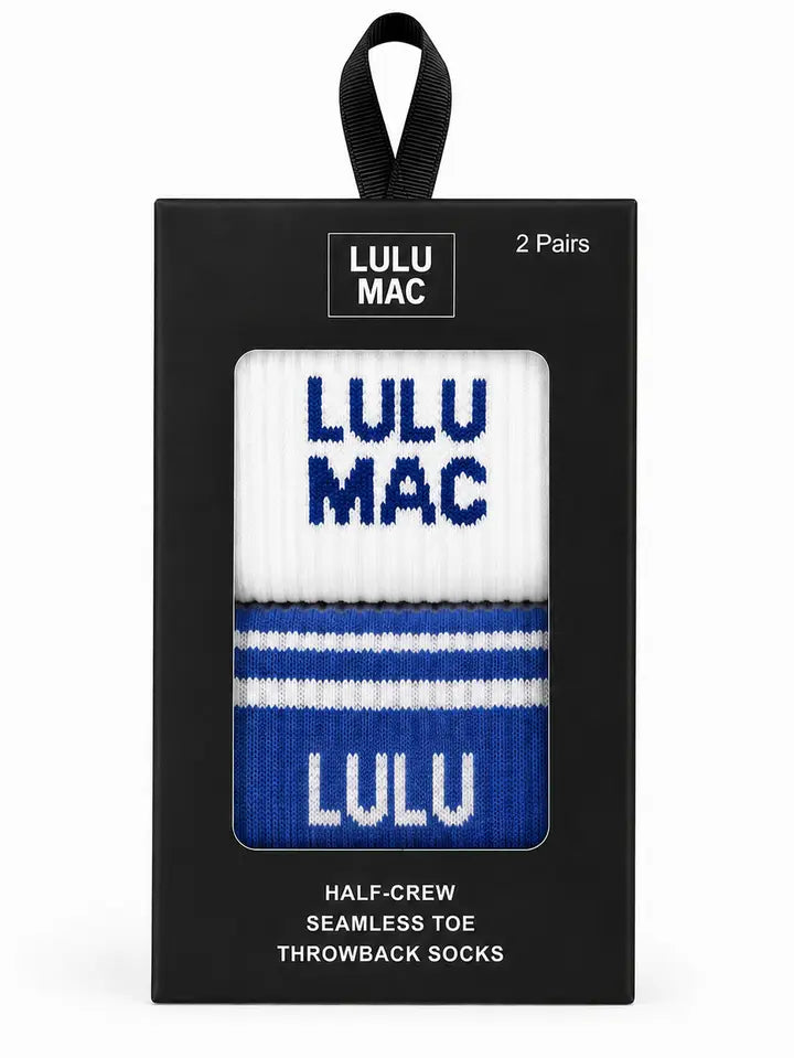 Lulu Mac Socks 2 Pack