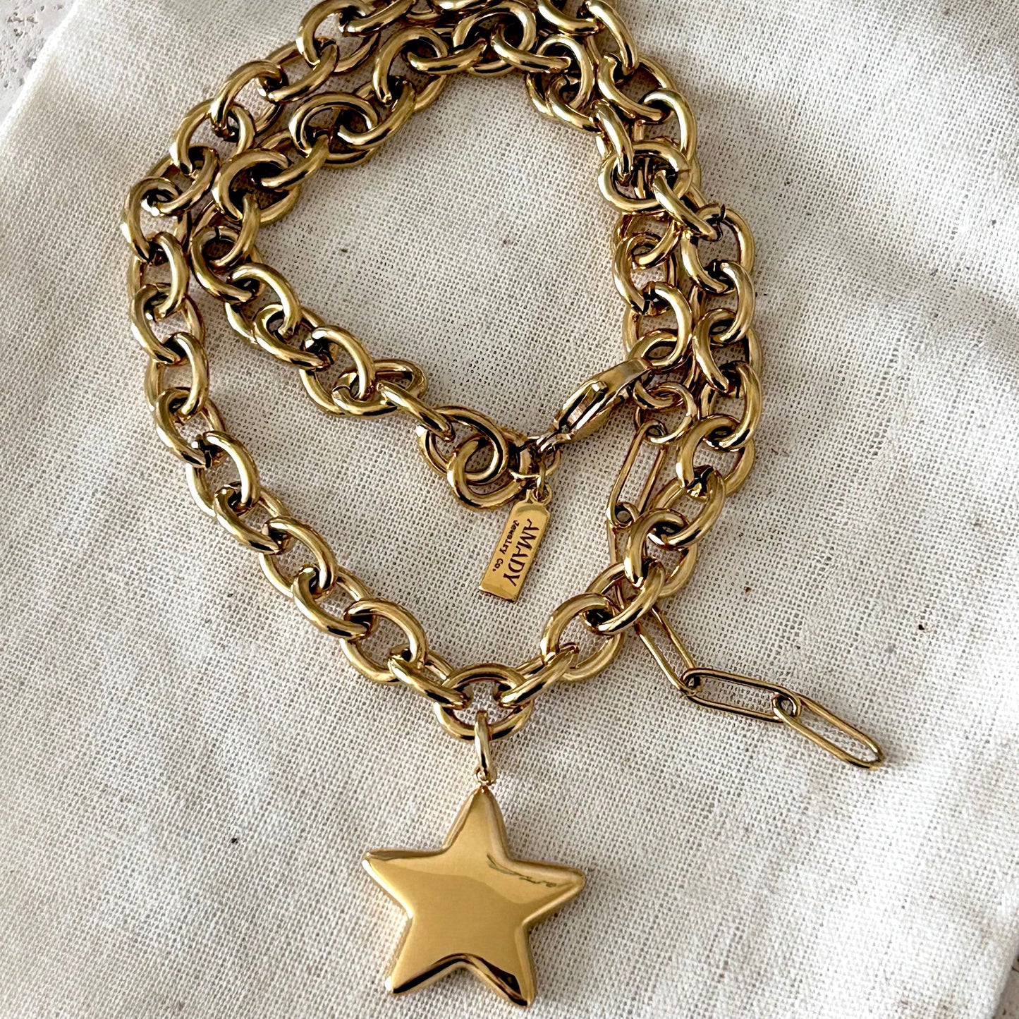 Star Necklace bold statement necklace