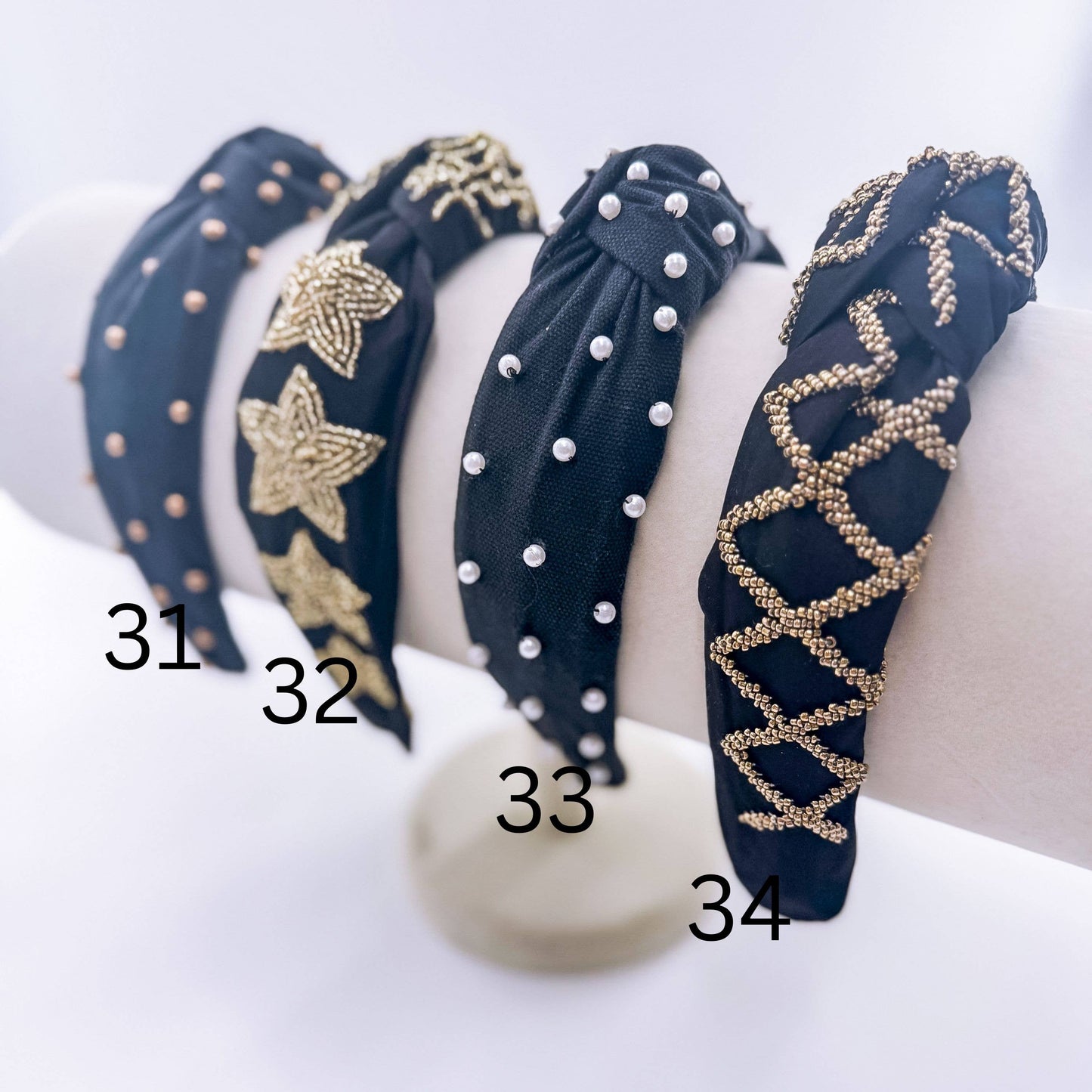 Football Headband, Game Day Headband, Sequin Headband