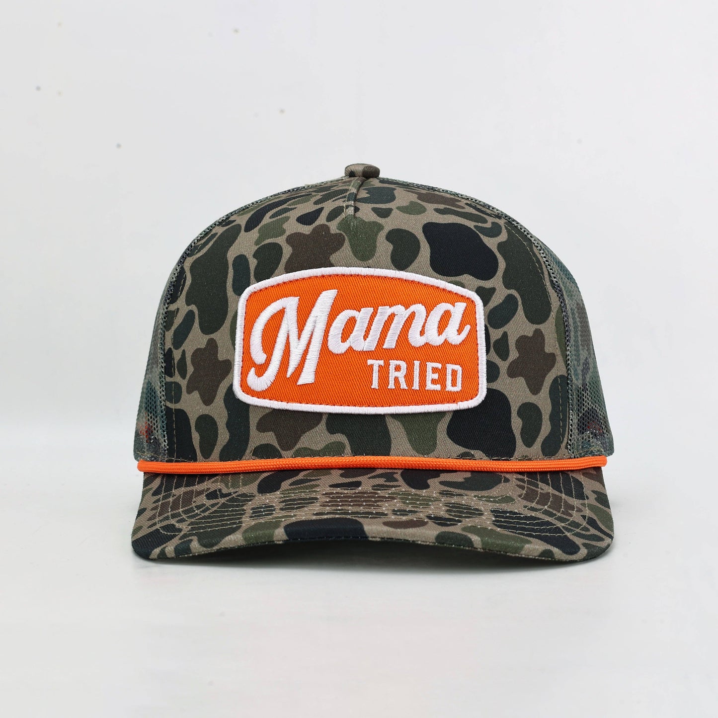 Mama Tried Camo Trucker Hat