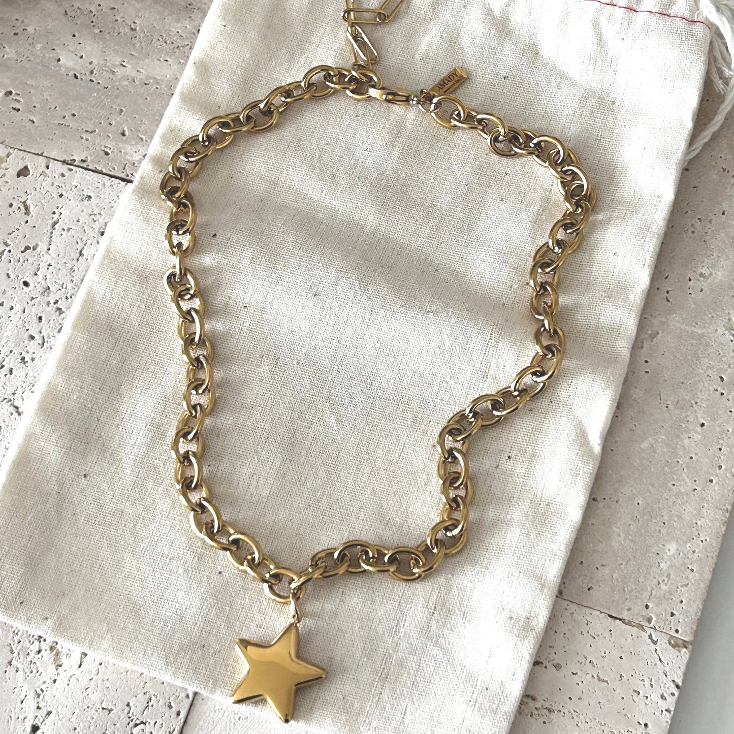 Star Necklace bold statement necklace