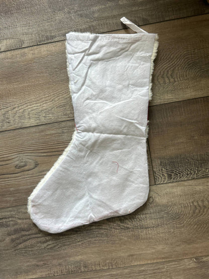 Red and White Christmas Stockings