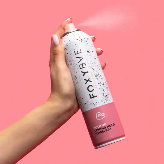 Hold Up! Strong Hold Hairspray