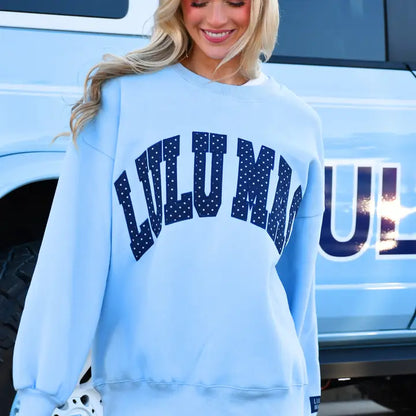 LULU Mac Polka Dot Sweatshirt