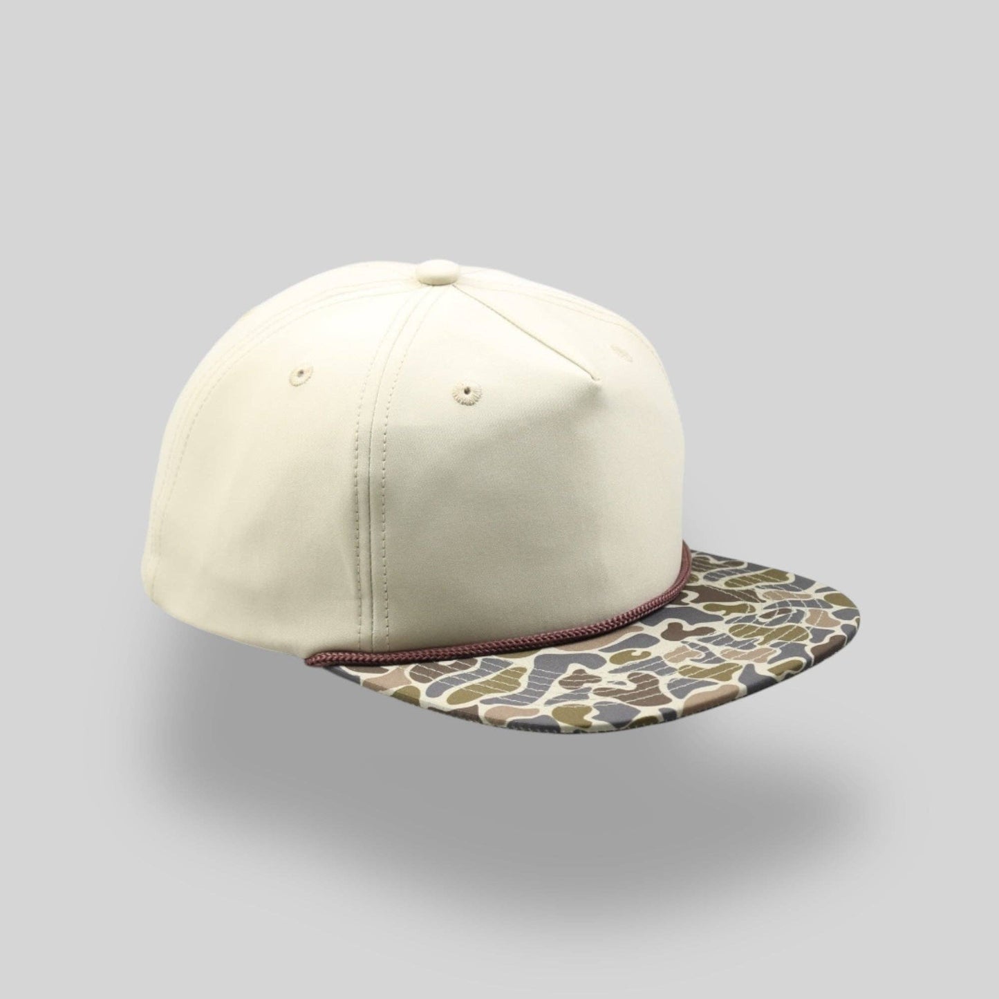 Khaki-Bayou Breakup Camo / Brown Rope