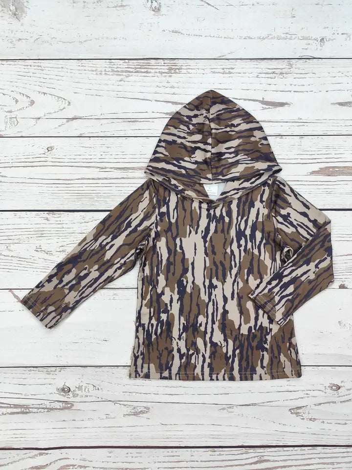 Baby Kids Camouflage Hoodie