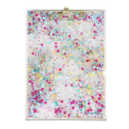 Confetti Filled Clipboard