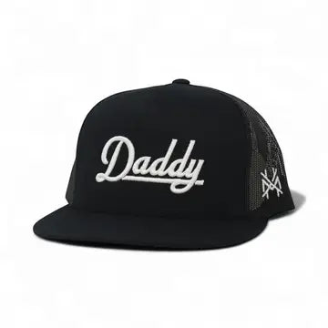 Daddy Trucker Hat Flat Bill
