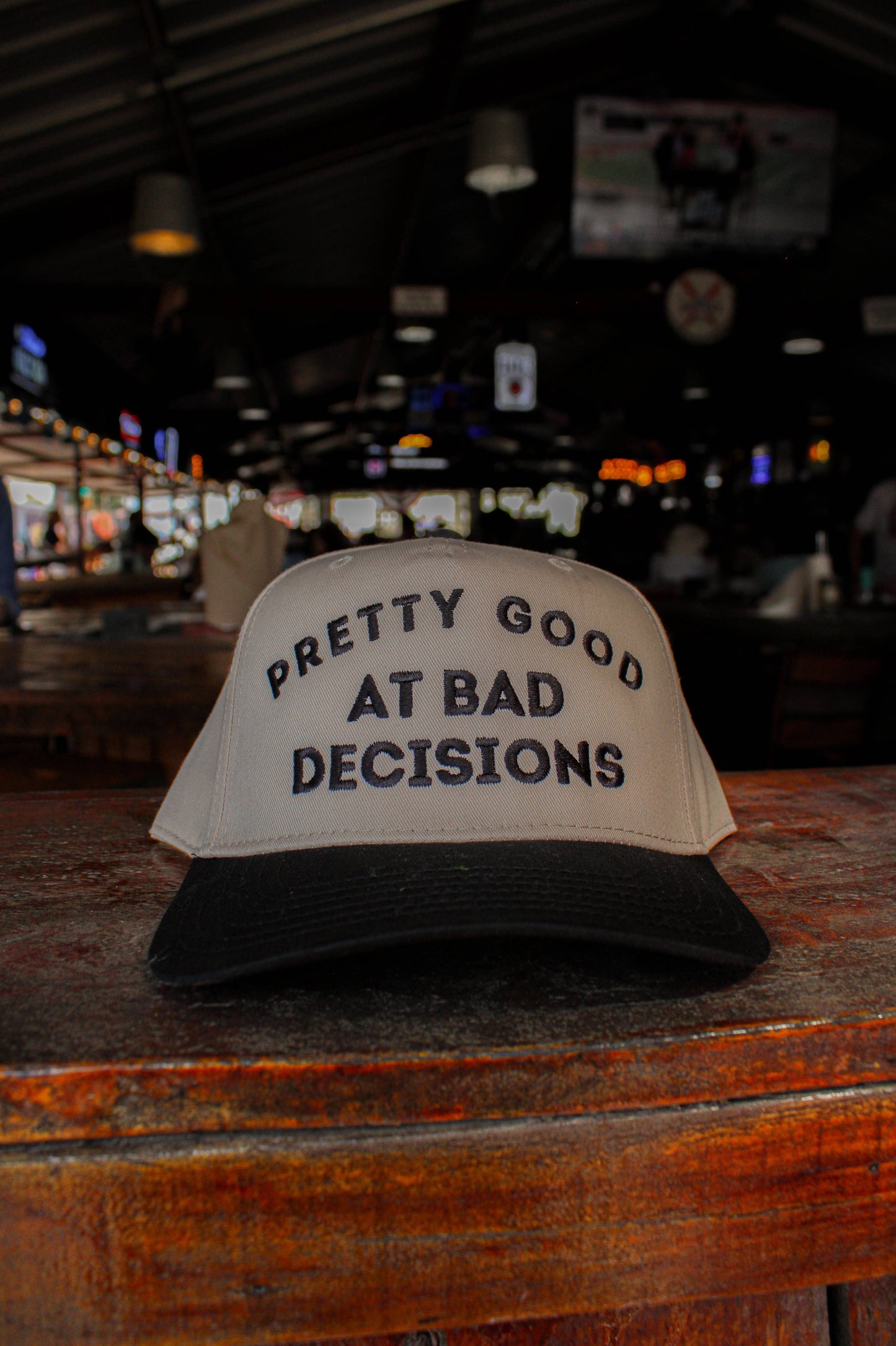 PRETTY GOOD AT BAD DECISIONS HAT