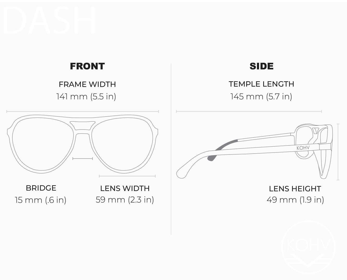 DASH MANGO Polarized Active Soft Rubber Aviator Sunglasses