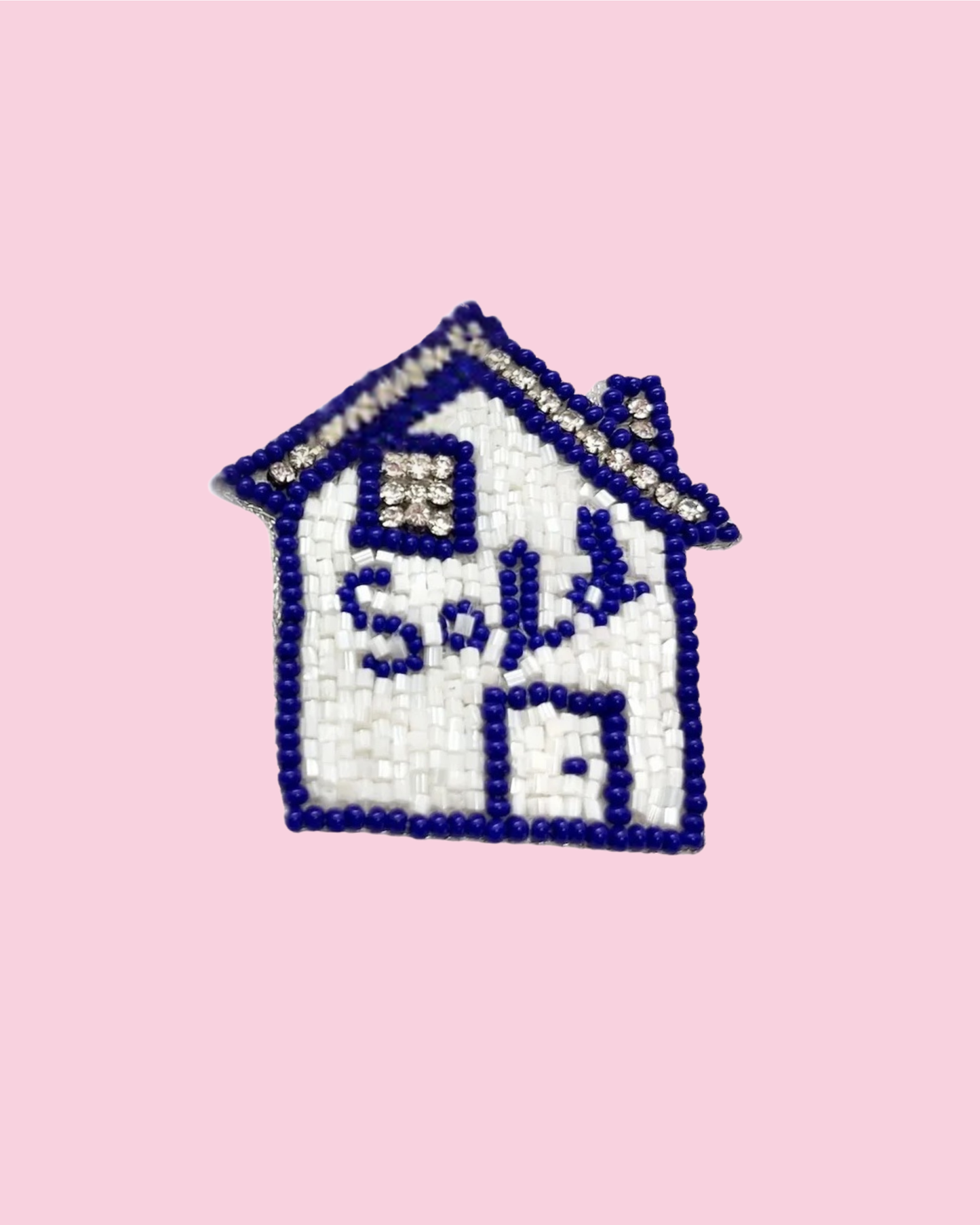 Blue Sold Pin