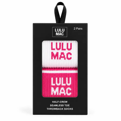 Lulu Mac Socks 2 Pack