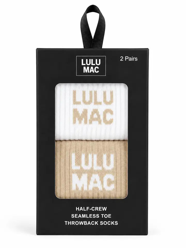 Lulu Mac Socks 2 Pack
