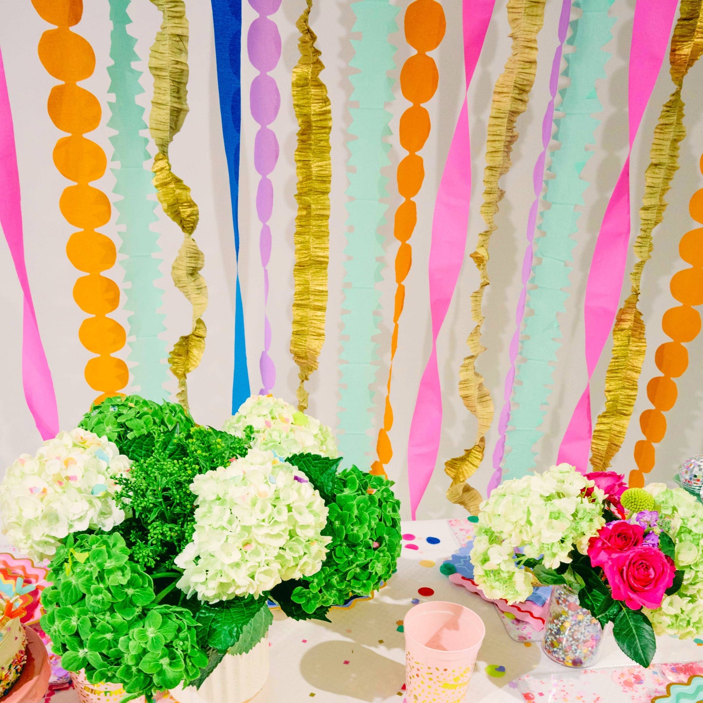 Multicolor Party Streamer Set
