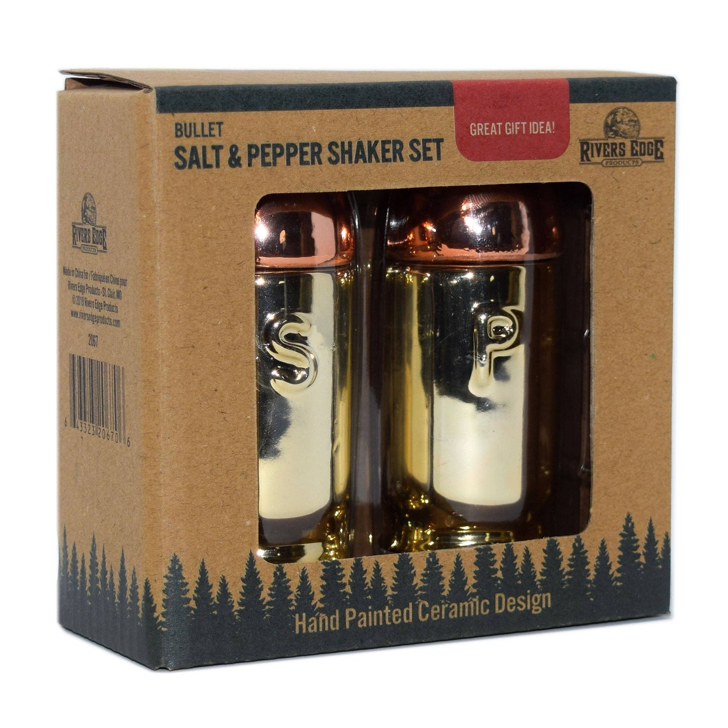 Salt and Pepper Shakers-Bullet
