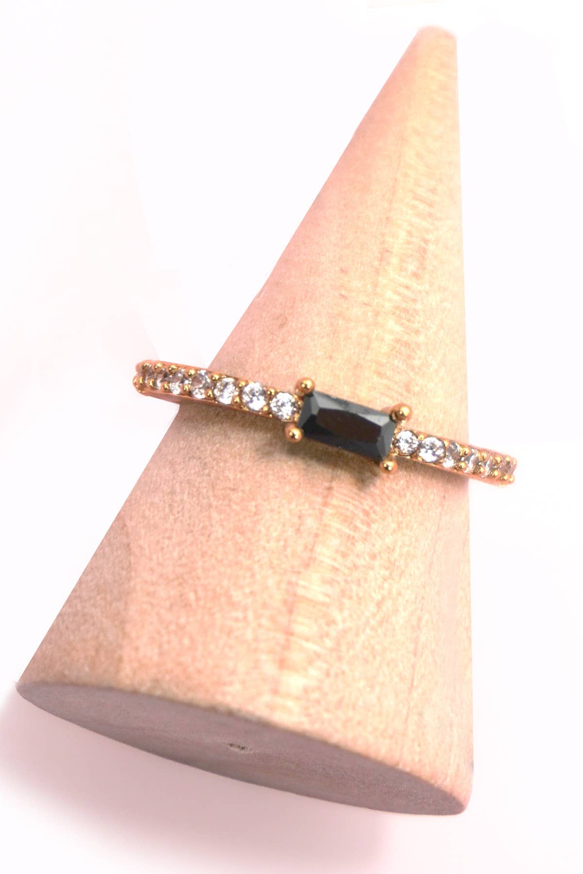 Rainbow Gem Eternity Ring