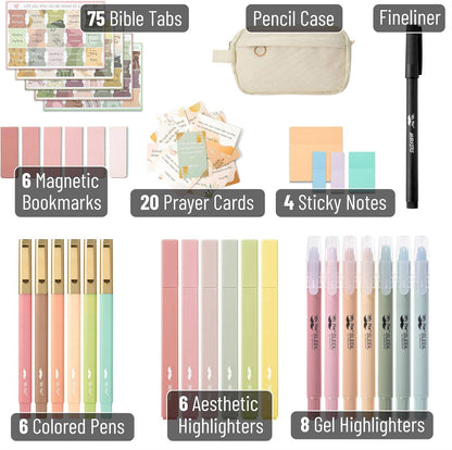 Mr. Pen Bible Journaling Kit with 20 Prayer Cards