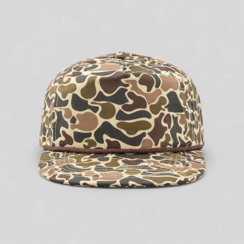 Big Fit Bayou Camo / Brown Rope