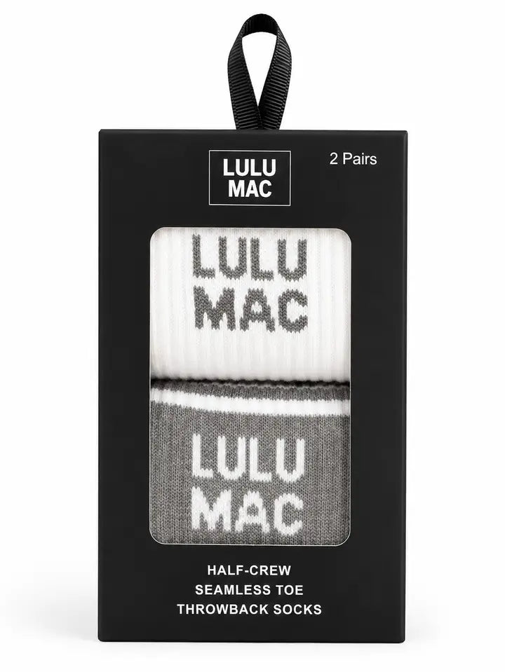 Lulu Mac Socks 2 Pack