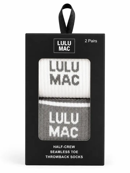 Lulu Mac Socks 2 Pack