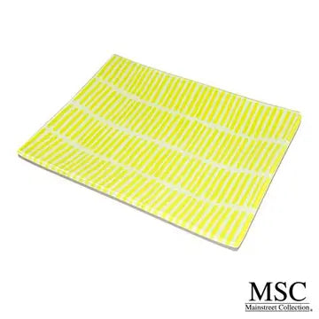 Lime Stripe Tray