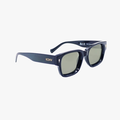 MOD MIDNIGHT Polarized Square Designer Fashion Sunglasses