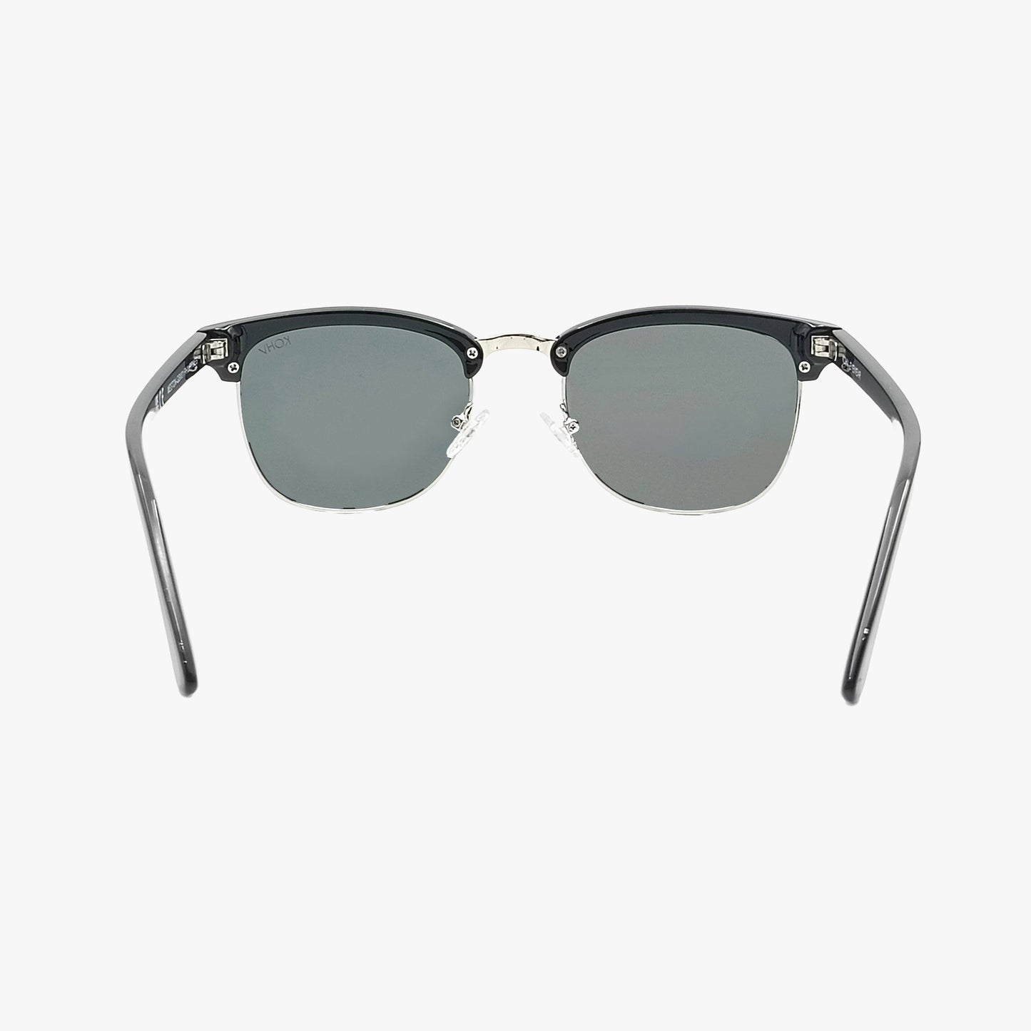 WESTON MIDNIGHT CHROME Polarized Rimless Fashion Sunglasses