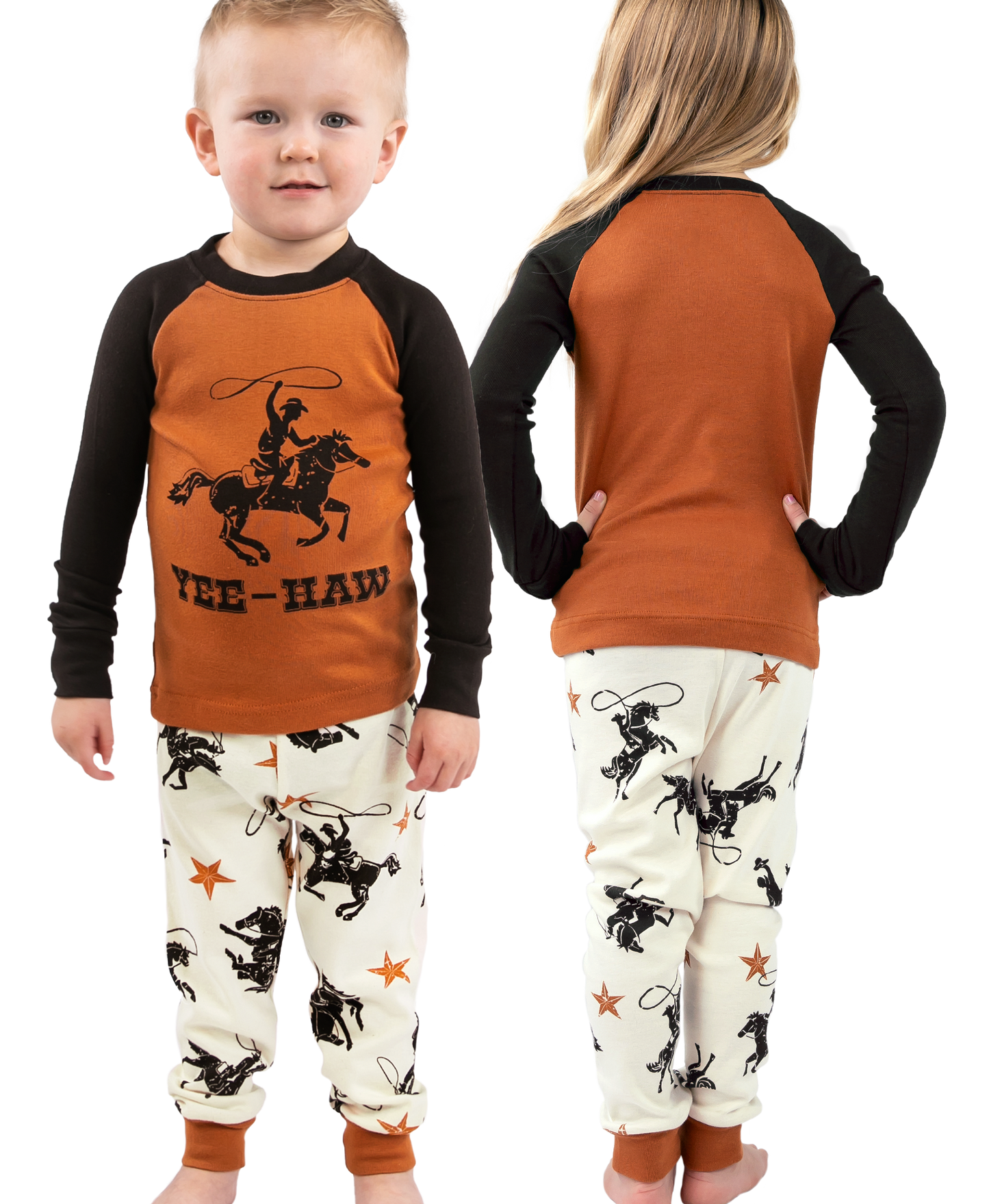 YeeHaw Kid's Long Sleeve Pajama Set