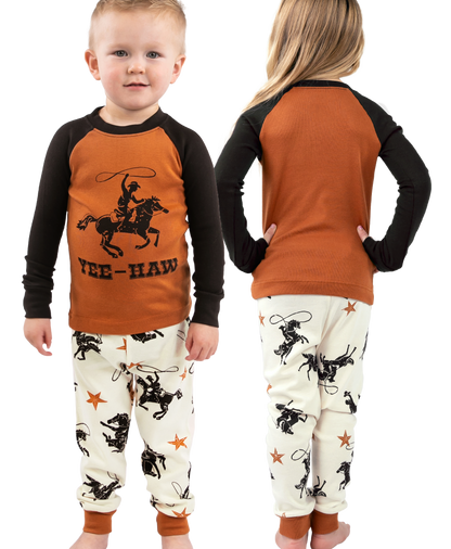 YeeHaw Kid's Long Sleeve Pajama Set