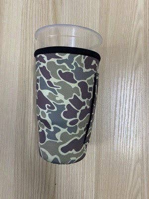 Vintage Camo Koozie (32oz-42oz)
