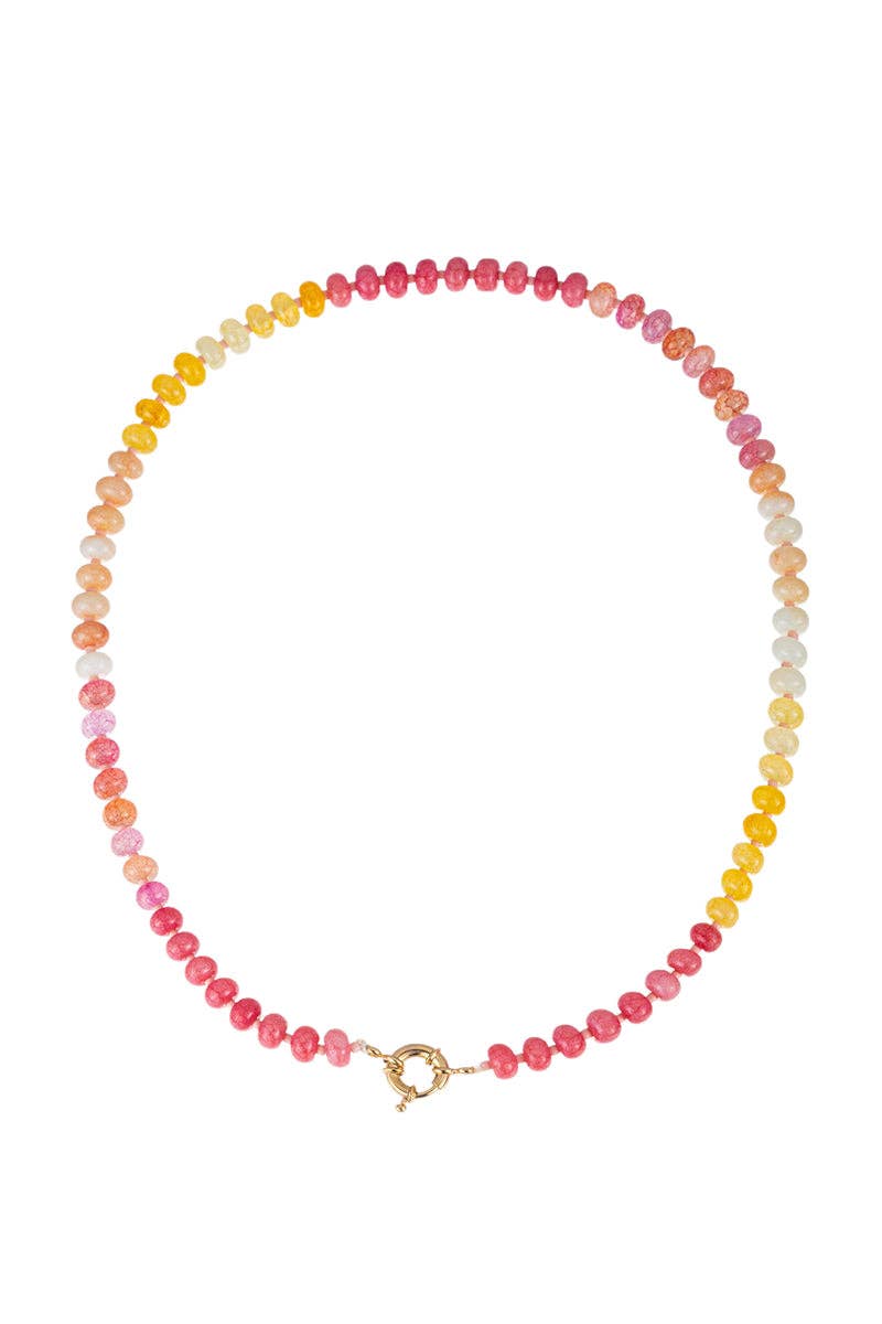 Vibrant Beaded Necklace