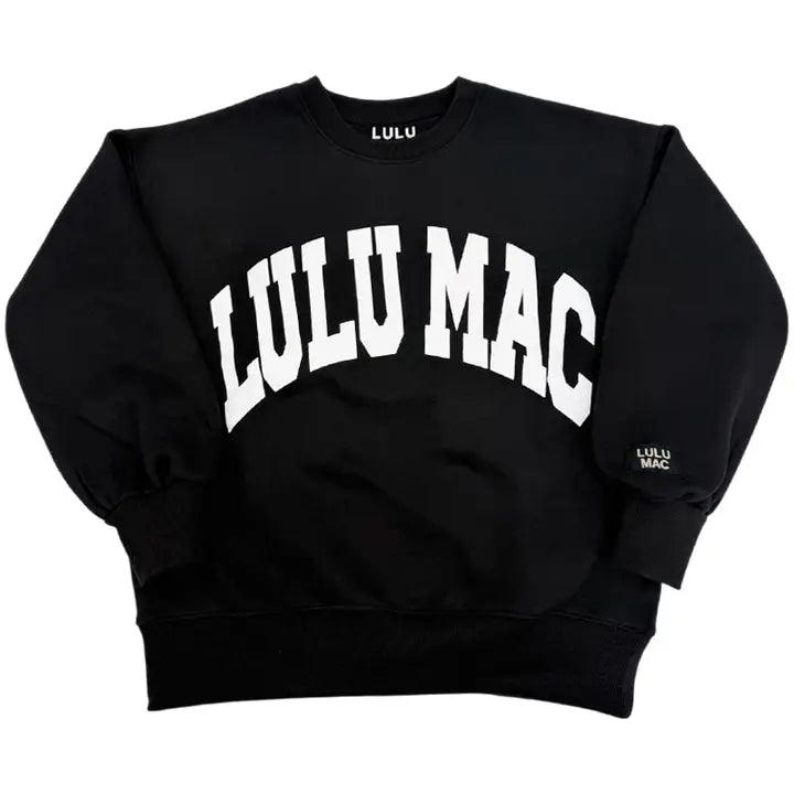LULU MAC Puff Letter Sweatshirt