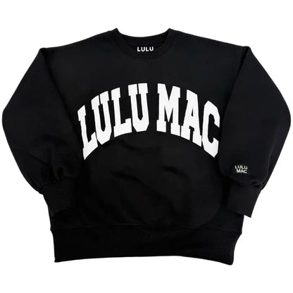 LULU MAC Puff Letter Sweatshirt