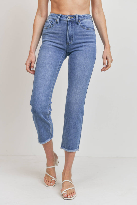 Clean Straight with Hem Detail