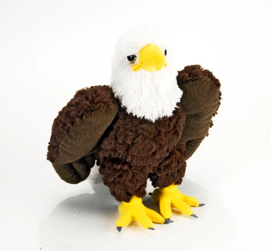 Mini Bald Eagle Stuffed Animal 8"