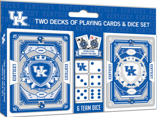 Kentucky Wildcats - 2-Pack Playing Cards & Dice Set