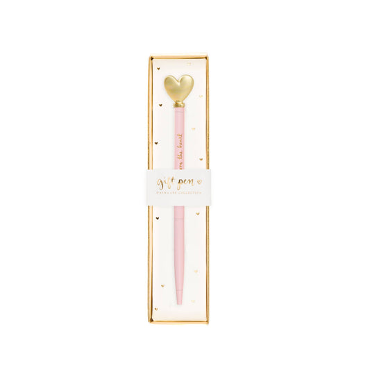 Heart Pen - Pink