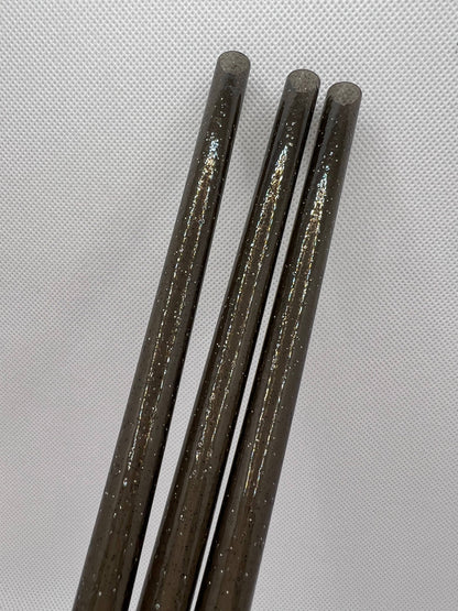 Black Glitter Straw (40oz Tumbler)