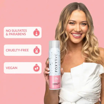 Hold Up! Strong Hold Hairspray