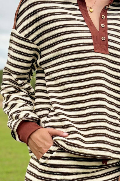 Layla Striped Skort Set